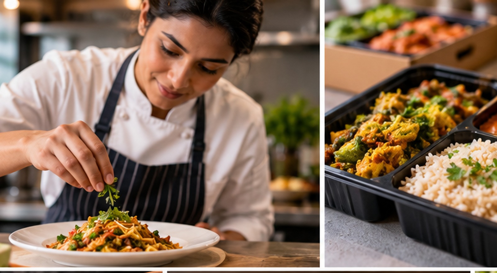 Freshly prepared meals